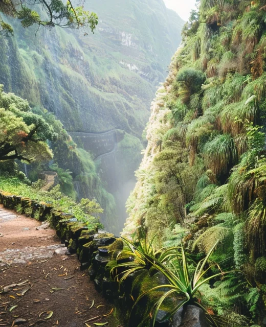 Madeira Levada waterfall hidden spot